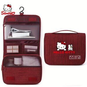 Hello Kitty Travel Toiletry Bag – Large Capacity Cosmetic Organizer Home Travel